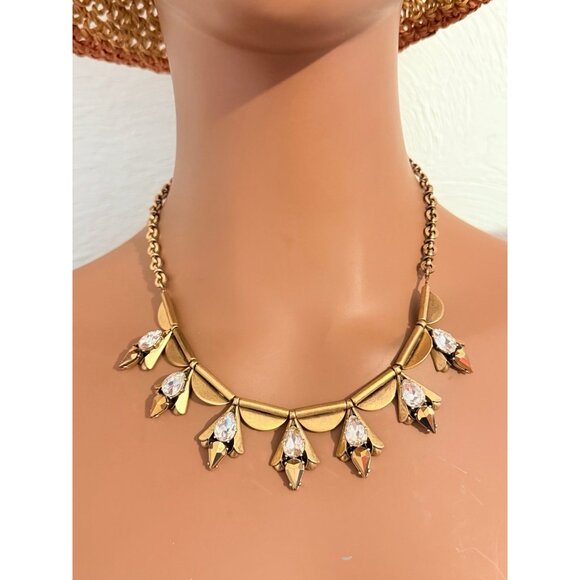 Jcrew Teardrop Crystal Necklace - Picture 7 of 8